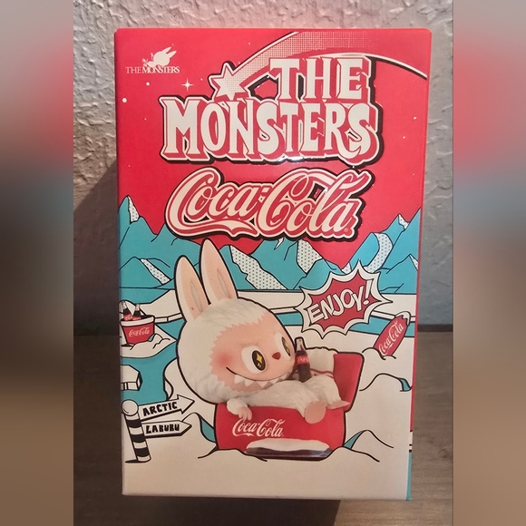 NIB Labubu The Monsters Coca-Cola Series Blind Box Figurine - MINT CONDITION - Picture 1 of 6
